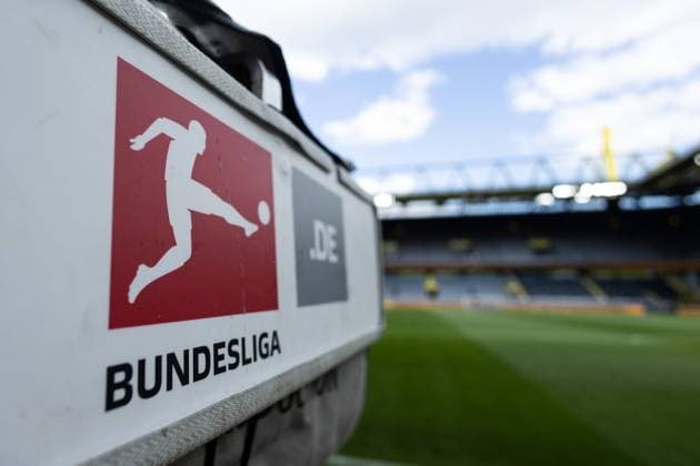 1. Fußball Bundesliga: Borussia Dortmund - Holstein Kiel; 17.05.2025 Innenraum, Stadion vor dem Spiel. Eine TV-Kamera mit dem Logo der 1.Bundesliga. 1. Fußball Bundesliga: Borussia Dortmund - Holstein Kiel; Signal Iduna Park, Dortmund; 17.05.2025 DFL regulations prohibit any use of photographs as image sequences and or quasi video. Copyright: xBEAUTIFULxSPORTS Buriakovx