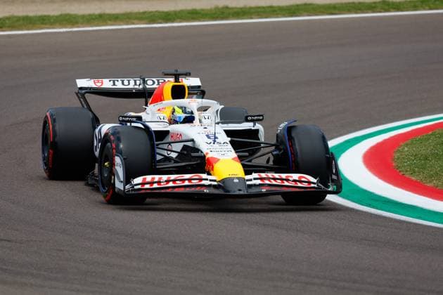 F1 - EMILIA ROMAGNA GRAND PRIX 2025 06 HADJAR Isack (fra), Visa Cash App RB F1 Team VCARB02, action during the Formula 1 AWS Gran Premio del Made in Italy e Dell™Emilia-Romagna 2025, Emilia Romagna Grand Prix 2025, 7th round of the 2025 FIA Formula One World Championship, WM, Weltmeisterschaft from May 16 to 18, 2025 on the Autodromo Internazionale Enzo e Dino Ferrari, in Imola, Italy - ImolaItaly  Copyright: xJavierxJimenezx