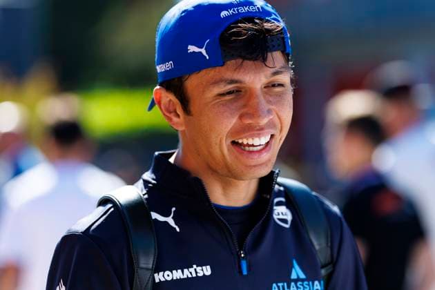 17th May 2025; Autodromo Enzo e Dino Ferrari, Imola, Italy; FIA Formula 1 Emilia Romagna Grand Prix 2025; Qualifying Day; Number 23 Williams driver Alex Albon at the Emilia Romagna Formula 1  ActionPlus12788833 StephenxBlackberry