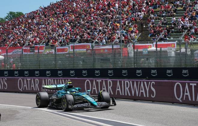 Formel 1 Grand Prix Emilia Romagna 2025 17.05.2025, Autodromo Enzo e Dino Ferrari, Imola, Formel 1 Grand Prix Emilia Romagna 2025 ,im Bild Fernando Alonso (ESP), Aston Martin Aramco Cognizant Formula One Team