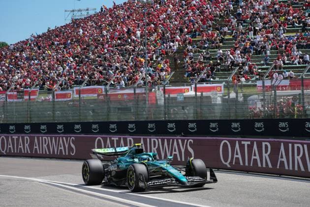 Formel 1 Grand Prix Emilia Romagna 2025 17.05.2025, Autodromo Enzo e Dino Ferrari, Imola, Formel 1 Grand Prix Emilia Romagna 2025 ,im Bild Fernando Alonso (ESP), Aston Martin Aramco Cognizant Formula One Team