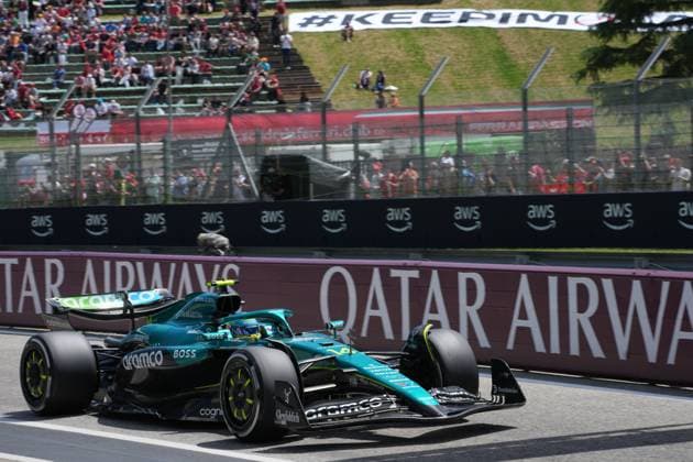 Formel 1 Grand Prix Emilia Romagna 2025 17.05.2025, Autodromo Enzo e Dino Ferrari, Imola, Formel 1 Grand Prix Emilia Romagna 2025 ,im Bild Fernando Alonso (ESP), Aston Martin Aramco Cognizant Formula One Team