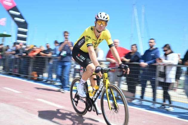 17-05-2025 Giro D italia; Tappa 08 Giulianova - Castelraimondo; 2025, Visma - Lease A Bike; Van Aert, Wout; Giulianova; 