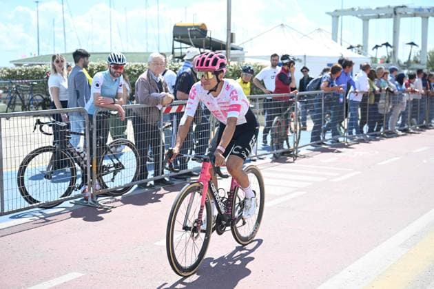 17-05-2025 Giro D italia; Tappa 08 Giulianova - Castelraimondo; 2025, Ef Education - Easypost; Carapaz Antonio, Richard Antonio; Giulianova; 