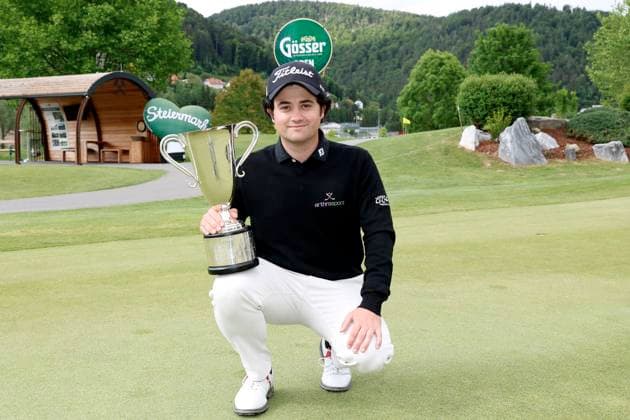 GOLF - Goesser Open 2025 MARIA LANKOWITZ,AUSTRIA,17.MAY.25 - GOLF - Alps Tour, Goesser Open, GC Erzherzog Johann. Image shows Jorge Maicas (ESP).  GEPAxpictures xHansxOberlaender