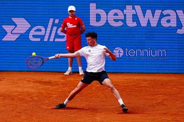Max Hans Rehberg (GER) GER, Daniel Dutra da Silva (BRA) vs. Max Hans Rehberg (GER), Tennis, ATP, Tennis Herren 500, Bitpanda Hamburg Open, Qualifikation, Runde 1, 17.05.2025 GER, Daniel Dutra da Silva (BRA) vs. Max Hans Rehberg (GER), Tennis, ATP 500, Bitpanda Hamburg Open, Qualifikation, Runde 1, 17.05.2025 Hamburg Copyright: xEibner-Pressefoto MarcelxvonxFehrnx EP_MFN