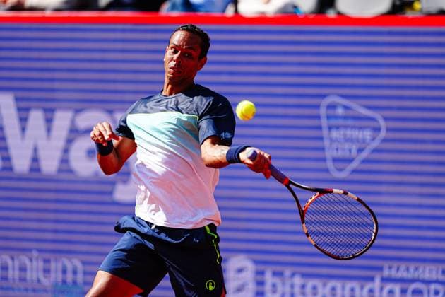 Daniel Dutra da Silva (BRA) GER, Daniel Dutra da Silva (BRA) vs. Max Hans Rehberg (GER), Tennis, ATP, Tennis Herren 500, Bitpanda Hamburg Open, Qualifikation, Runde 1, 17.05.2025 GER, Daniel Dutra da Silva (BRA) vs. Max Hans Rehberg (GER), Tennis, ATP 500, Bitpanda Hamburg Open, Qualifikation, Runde 1, 17.05.2025 Hamburg Copyright: xEibner-Pressefoto MarcelxvonxFehrnx EP_MFN