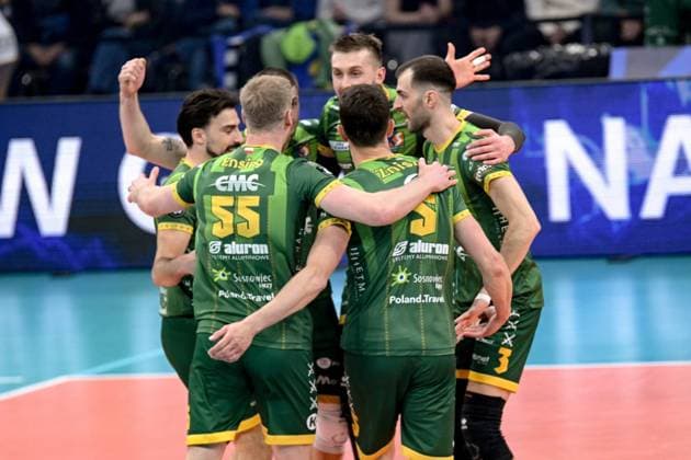 Volleyball, CL, Jastrzebski Wegiel - Warta Zawiercie LODZ 17.05.2025 SIATKOWKA FINAL LIGI MISTRZOW W PILCE SIATKOWEJ MEZCZYZN CEV CHAMPIONS LEAGUE VOLLEY MEN 2025 FINALS : JSW JASTRZEBSKI WEGIEL - ALURON CMC WARTA ZAWIERCIE N Z ALURON CMC WARTA ZAWIERCIE KYLE ENSING MATEUSZ BIENIEK MILOSZ ZNISZCZOL FOT. PAWEL PIOTROWSKI 400MM.PL NEWSPIX.PL --- newspix.pl POLAND OUT! 