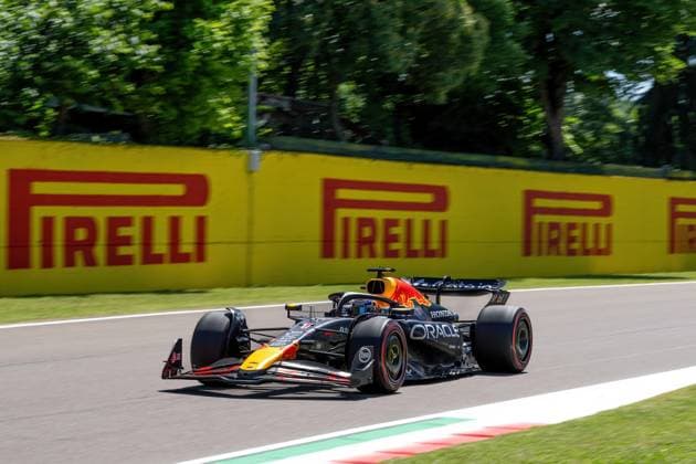 F1 GP Imola Italien. Freitag, 16.05.2025 Max Verstappen 1, Oracle Red Bull Racing; F1 GP Imola Italien. Freitag, 16.05.2025 Copyright: xBEAUTIFULxSPORTS Erlhofx