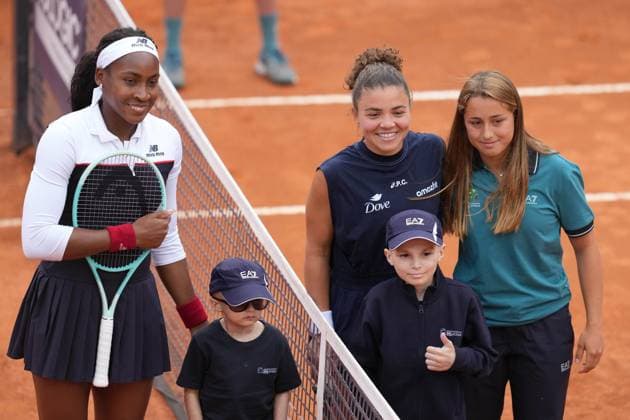 Tennis, WTA Turnier in Rom, Finale, Paolini - Gauff Coco Gauff (USA)during the women s final against Jasmine Paolini (ITA) of the WTA, Tennis Damen Master 1000 Internazionali BNL d Italia tournament at the Foro Italico on May 17, 2025 (Alfredo Falcone LaPresse)  Copyright: xAlfredoxFalcone LaPressex