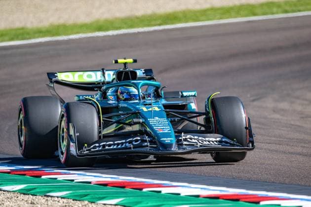 F1 GP Imola Italien. Freitag, 16.05.2025 Fernando Alonso 14, Aston Martin Aramco F1 Team; F1 GP Imola Italien. Freitag, 16.05.2025 Copyright: xBEAUTIFULxSPORTS Erlhofx