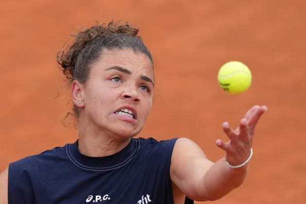 Tennis, WTA Turnier in Rom, Finale, Paolini - Gauff Jasmine Paolini (ITA) during the women s final against Coco Gauff (USA) of the WTA, Tennis Damen Master 1000 Internazionali BNL d Italia tournament at the Foro Italico on May 17, 2025 (Alfredo Falcone LaPresse)  Copyright: xAlfredoxFalcone LaPressex
