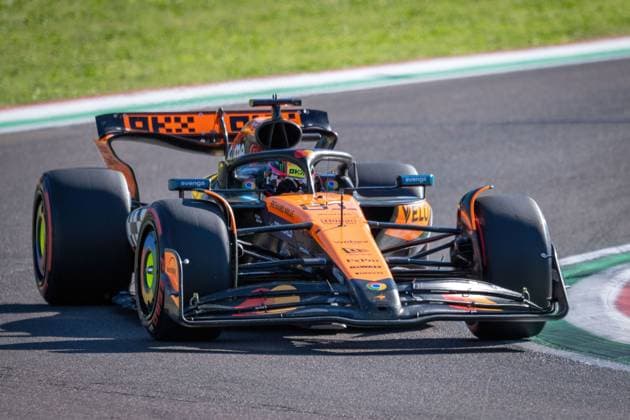 F1 GP Imola Italien. Freitag, 16.05.2025 Oscar Piastri 81, McLaren Formula 1 Team; F1 GP Imola Italien. Freitag, 16.05.2025 Copyright: xBEAUTIFULxSPORTS Erlhofx
