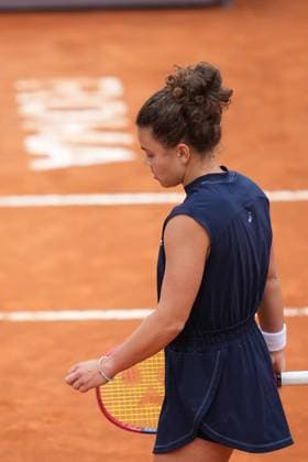 Tennis, WTA Turnier in Rom, Finale, Paolini - Gauff Jasmine Paolini (ITA) during the women s final against Coco Gauff (USA) of the WTA, Tennis Damen Master 1000 Internazionali BNL d Italia tournament at the Foro Italico on May 17, 2025 (Alfredo Falcone LaPresse)  Copyright: xAlfredoxFalcone LaPressex