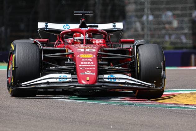 May 17, 2025, Imola, Bo, ITALY: Charles Leclerc (MON) - Scuderia Ferrari - Ferrari SF-25 - Ferrari during Formula 1 AWS Gran Premio del Made in Italy e dell Emilia Romagna 2025 - Autodromo Enzo e Dino Ferrari, Imola (BO) Italy from 15th to 18th May 2025, Imola ITALY - ZUMAm217 20250517_zsp_m217_026 Copyright: xAlessioxDexMarcox