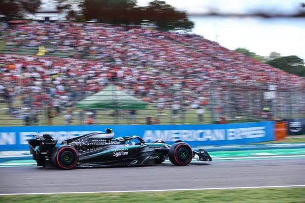 May 17, 2025, Imola, Bo, ITALY: Andrea Kimi Antonelli (ITA) - Mercedes-AMG PETRONAS F1 Team - Mercedes W16 - Mercedes E Performanceduring Formula 1 AWS Gran Premio del Made in Italy e dell Emilia Romagna 2025 - Autodromo Enzo e Dino Ferrari, Imola (BO) Italy from 15th to 18th May 2025, Imola ITALY - ZUMAm217 20250517_zsp_m217_170 Copyright: xAlessioxDexMarcox