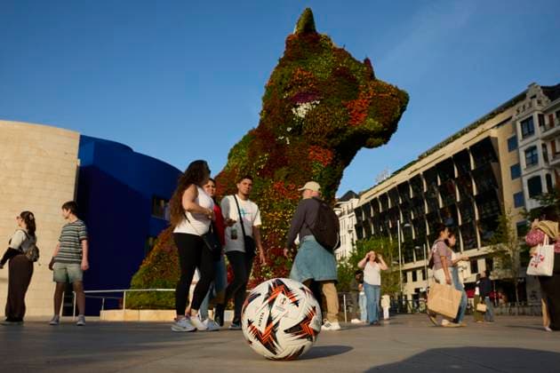 Previews - UEFA Europa League Final 2025 A general view of Bilbao ahead of the UEFA Europa League 2024 25 Final match between Tottenham Hotspur and Manchester United, ManU at San Mames on May 17, 2025, in Bilbao, Spain. Bilbao San Mames Navarra Spain RL_TOTvMUTD_ELF_000038 Copyright: xRicardoxLarreinax