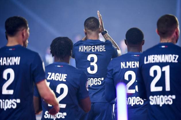 Paris Saint-Germain v AJ Auxerre - Ligue 1 McDonald s 2024 2025 03 Presnel KIMPEMBE (psg) during the Ligue 1 McDonald s match between Paris and Auxerre on May 17, 2025 at Parc des Princes in Paris, France. Paris France  Copyright: xFEPx 776322132