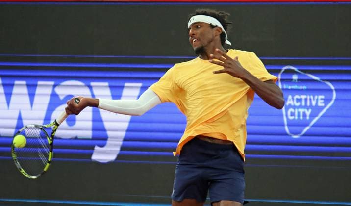 Bitpanda Hamburg Open, ATP, Tennis Herren Turnier 500, 2. Runde in der Qualifikation: Elias Ymer (Schweden).