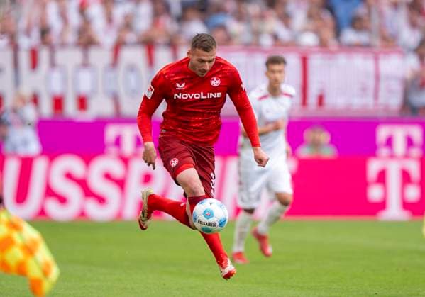 Luca Sirch (1. FC Kaiserslautern, 31) 18.05.2025, 1. FC Köln - 1. FC Kaiserslautern Fussball, 2. Bundesliga, RheinEnergieStadion Köln DFL regulations prohibit any use of photographs as image sequences and or quasi-video.
