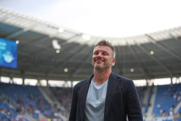 Lukas Kwasniok (SC Paderborn 07, Chef-Trainer), Karlsruher SC vs. SC Paderborn 07, 2. Bundesliga, 34. Spieltag, 2024 2025, 18.05.2025, DFL REGULATIONS PROHIBIT ANY USE OF PHOTOGRAPHS AS IMAGE SEQUENCES AND OR QUASI-VIDEO, Karlsruher SC vs. SC Paderborn 07, 2. Bundesliga, 34. Spieltag, 2024 2025, 18.05.2025 Karlsruhe