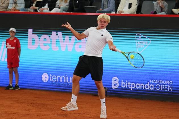 Bitpanda Hamburg Open, ATP, Tennis Herren Turnier 500, 1. Runde: Diego Dedura (Deutschland).
