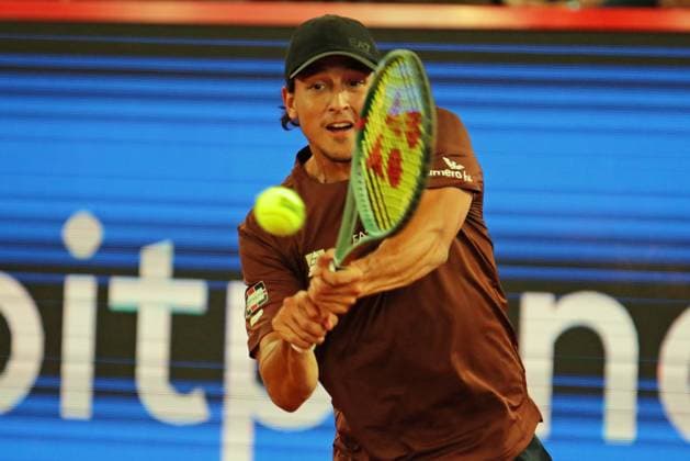 Bitpanda Hamburg Open, ATP, Tennis Herren Turnier 500, 1. Runde: Luciano Darderi (Italien).