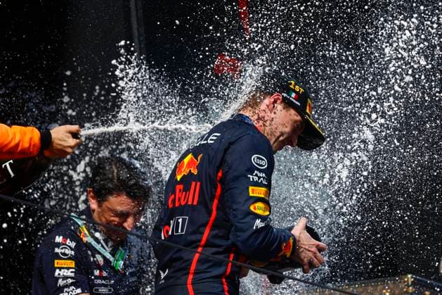 Sport Bilder des Tages 1 Max Verstappen (NLD, Oracle Red Bull Racing), F1 Grand Prix of Emilia-Romagna at Autodromo Internazionale Enzo e Dino Ferrari on May 18, 2025 in Imola, Italy. (Photo by HOCH ZWEI) Imola Italy