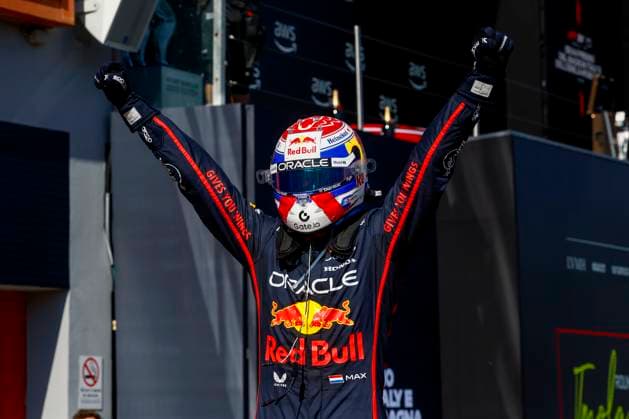 1 Max Verstappen (NLD, Oracle Red Bull Racing), F1 Grand Prix of Emilia-Romagna at Autodromo Internazionale Enzo e Dino Ferrari on May 18, 2025 in Imola, Italy. (Photo by HOCH ZWEI) Imola Italy