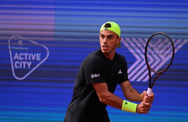 Bitpanda Hamburg Open, ATP, Tennis Herren Turnier 500, 1. Runde: Francisco Cerundolo (Argentinien).
