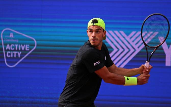 Bitpanda Hamburg Open, ATP, Tennis Herren Turnier 500, 1. Runde: Francisco Cerundolo (Argentinien).