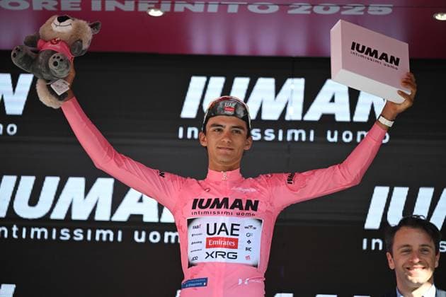 18-05-2025 Giro D italia; Tappa 09 Gubbio - Siena; 2025, Uae Team Emirates - Xrg; Del Toro Romero, Isaac; Siena; 