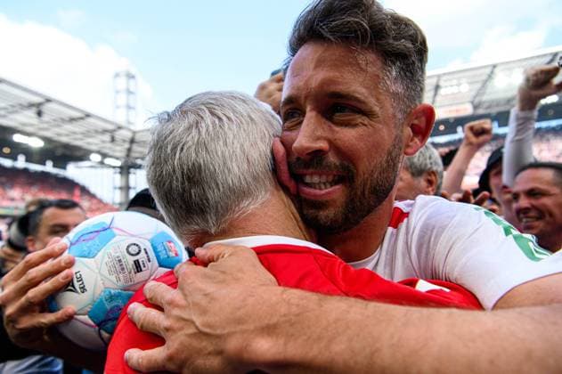 COLOGNE, GERMANY - 18 MAY, 2025: Mark Uth - The final match of 2.Bundesliga 1.FC Koeln vs 1. FC Kaiserslautern at Rhein Energie Stadion.  Copyright: xVITALIIxKLIUIEVx