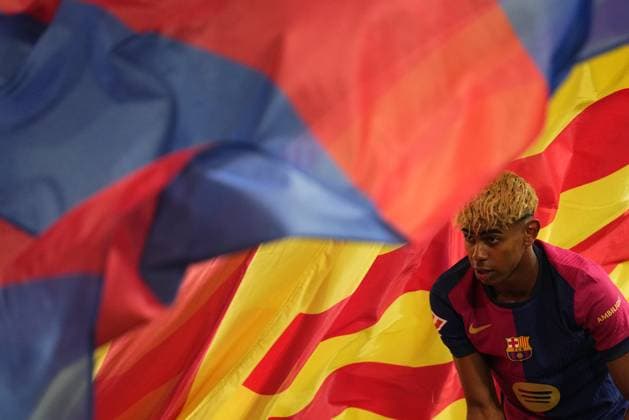 Sport Themen der Woche KW20 Sport Bilder des Tages Barcelona, Spain, Season 2024 2025, La Liga EA Sports, Matchday 37, FC Barcelona, Barca v Villarreal CF, Lluis Companys Stadium, 18 May 2025 Copyright: xBaguxBlancox xPressinphotox