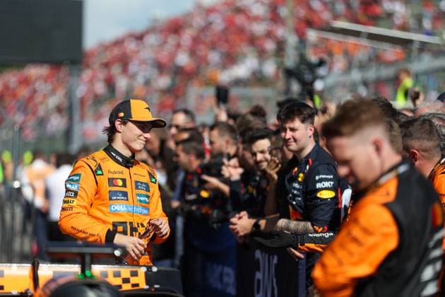 May 18, 2025, Imola, Bo, ITALY: Oscar Piastri (AUS) - McLaren Formula 1 Team - McLaren MCL39 - Mercedes during Formula 1 AWS Gran Premio del Made in Italy e dell Emilia Romagna 2025 - Autodromo Enzo e Dino Ferrari, Imola (BO) Italy from 15th to 18th May 2025, Imola ITALY - ZUMAm217 20250518_zsp_m217_058 Copyright: xAlessioxDexMarcox