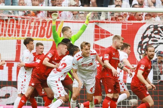 1. FC Köln vs. Kaiserslautern, 34. Spieltag, 18.05.2025, 15.30 Uhr, Timo Hübers (1. FC Köln), Bild:
