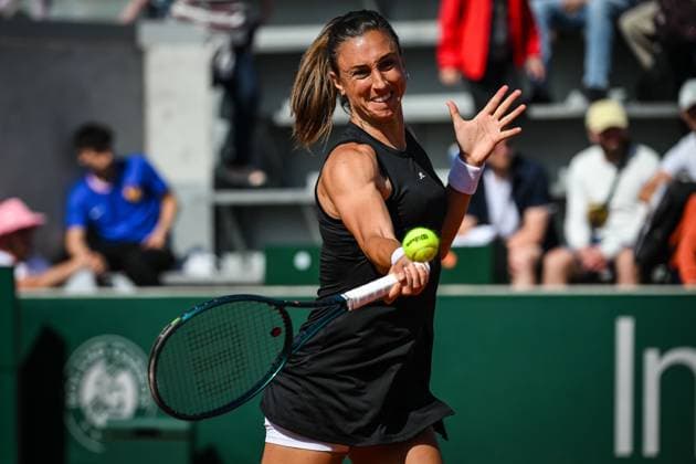 May 19, 2025, Paris, France, France: Petra MARTIC of Croatia during the first qualifying day of Roland-Garros 2025, French Open 2025, Grand Slam tennis tournament at Roland-Garros Stadium on May 29, 2025 in Paris, France. Paris France - ZUMAm308 20250519_zsp_m308_002 Copyright: xMatthieuxMirvillex