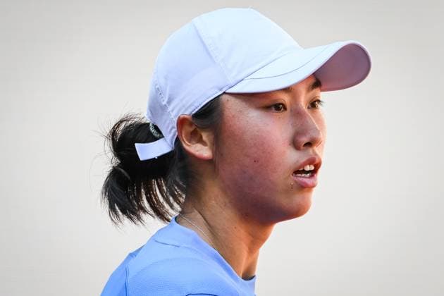 May 19, 2025, Paris, France, France: Xinxin YAO of China during the first qualifying day of Roland-Garros 2025, French Open 2025, Grand Slam tennis tournament at Roland-Garros Stadium on May 29, 2025 in Paris, France. Paris France - ZUMAm308 20250519_zsp_m308_018 Copyright: xMatthieuxMirvillex