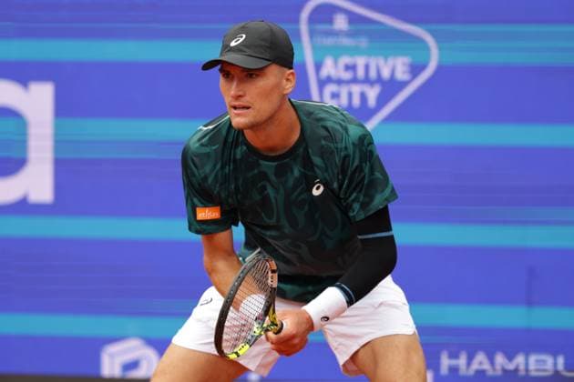GER, Hamburg, xFSx, ATP500 Herren-Tennistunier Bitpanda Hamburg Open 2025, Sechzehntelfinale 19.05.2025 Raphael Collignon (BEL) Copyright: HMBxMedia FernandoxSoares