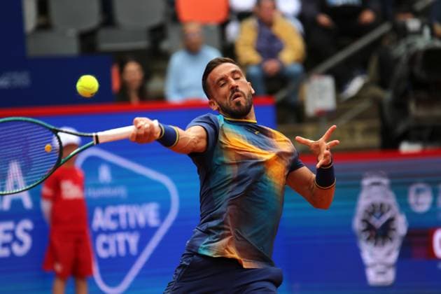Bitpanda Hamburg Open, ATP, Tennis Herren Turnier 500, 1. Runde: Damir Dzumhur (Bosnien-Herzegowina).