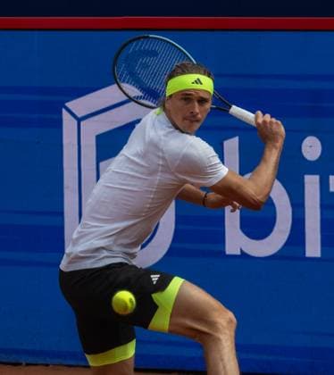 Hamburg Open Tennis am Rothenbaum Hamburg 19.05.2025, Tennisstadion am Rothenbaum , Hamburg im Bild: Alexander Zverev GER Â