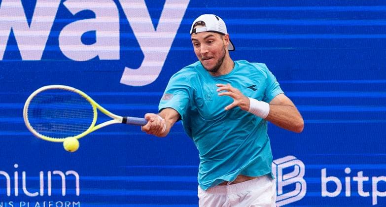 19.05.2025, ATP, Tennis Herren 500, Tennis, Herren, Hamburg Open, Hamburg, 1. Runde, Jan-Lennard Struff (Deutschland) - Justin Engel (Deutschland) Jan-Lennard Struff (Deutschland) Hamburg Tennis-Stadion Am Rothenbaum Hamburg Deutschland