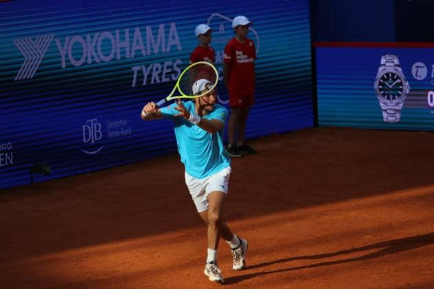 Bitpanda Hamburg Open, ATP, Tennis Herren Turnier 500, 1. Runde: Jan-Lennard Struff (Deutschland).