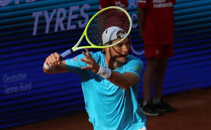 Bitpanda Hamburg Open, ATP, Tennis Herren Turnier 500, 1. Runde: Jan-Lennard Struff (Deutschland).