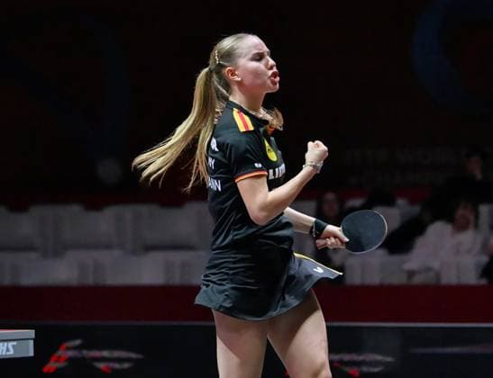 Sport Themen der Woche KW21 Sport Bilder des Tages Annett Kaufmann unterliegt bei der Tischtennis-WM 2025 in Doha in der zweiten Runde unglücklich Tischtennis-WM in der Lusail Sports Arena, Doha, Katar - 20.05.2025, 2. Runde: Annett KAUFMANN, Deutschland (SV DJK Kolbermoor), 18 Jahre alte U19-Weltmeisterin 2024, verliert bei den Tischtennis-Weltmeisterschaften 2025 in Doha (Katar) in der Runde der besten 64 in einem Duell auf Augenhöhe mit 2:4 gegen die Weltranglistendritte Chen Xingtong aus China. Doha Luisal Sports Arena Doha Qatar *** Annett Kaufmann is unlucky to lose in the second round of the Table Tennis World Championships 2025 in Doha Table Tennis World Championships in the Lusail Sports Arena, Doha 20 05 2025, 2nd round Annett KAUFMANN, Germany SV DJK Kolbermoor , 18 years old U19 World Champion 2024, loses in the round of the best 64 at the Table Tennis World Championships 2025 in Doha Qatar in a duel at eye level with 2 4 against the world number three Chen Xingtong from China Doha Luisal Sports Arena Doha Qatar