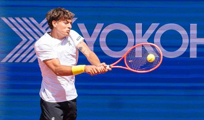 20.05.2025, ATP, Tennis Herren 500, Tennis, Herren, Hamburg Open, Hamburg, 1. Runde, Vitaly Sachko (Ukraine) - Flavio Cobolli (Italien) Flavio Cobolli (Italien) Hamburg Tennis-Stadion Am Rothenbaum Hamburg Deutschland