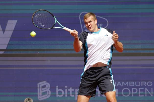 GER, Hamburg, xFSx, ATP, Tennis Herren 500 , Herren-Tennistunier Bitpanda Hamburg Open 2025, Sechzehntelfinale 20.05.2025 Vitaliy Sachko (UKR) spielt einen Vorhand Copyright: HMBxMedia FernandoxSoares