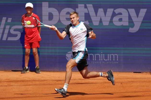 GER, Hamburg, xFSx, ATP, Tennis Herren 500 , Herren-Tennistunier Bitpanda Hamburg Open 2025, Sechzehntelfinale 20.05.2025 Vitaliy Sachko (UKR) spielt einen Vorhand Copyright: HMBxMedia FernandoxSoares