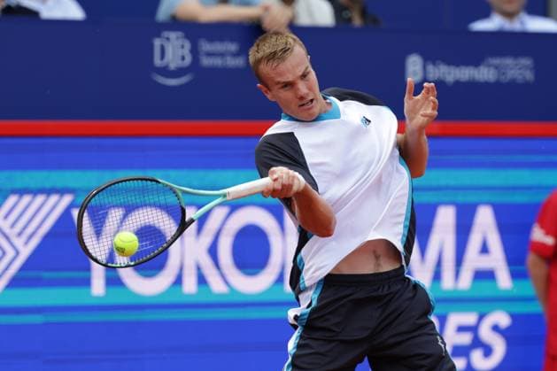 GER, Hamburg, xFSx, ATP, Tennis Herren 500 , Herren-Tennistunier Bitpanda Hamburg Open 2025, Sechzehntelfinale 20.05.2025 Vitaliy Sachko (UKR) spielt einen Vorhand Copyright: HMBxMedia FernandoxSoares