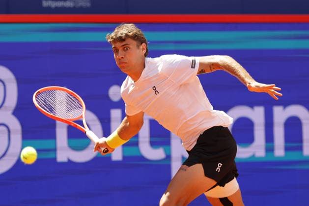 GER, Hamburg, xFSx, ATP, Tennis Herren 500 , Herren-Tennistunier Bitpanda Hamburg Open 2025, Sechzehntelfinale 20.05.2025 Flavio Cobolli (ITA) spielt einen Vorhand Copyright: HMBxMedia FernandoxSoares